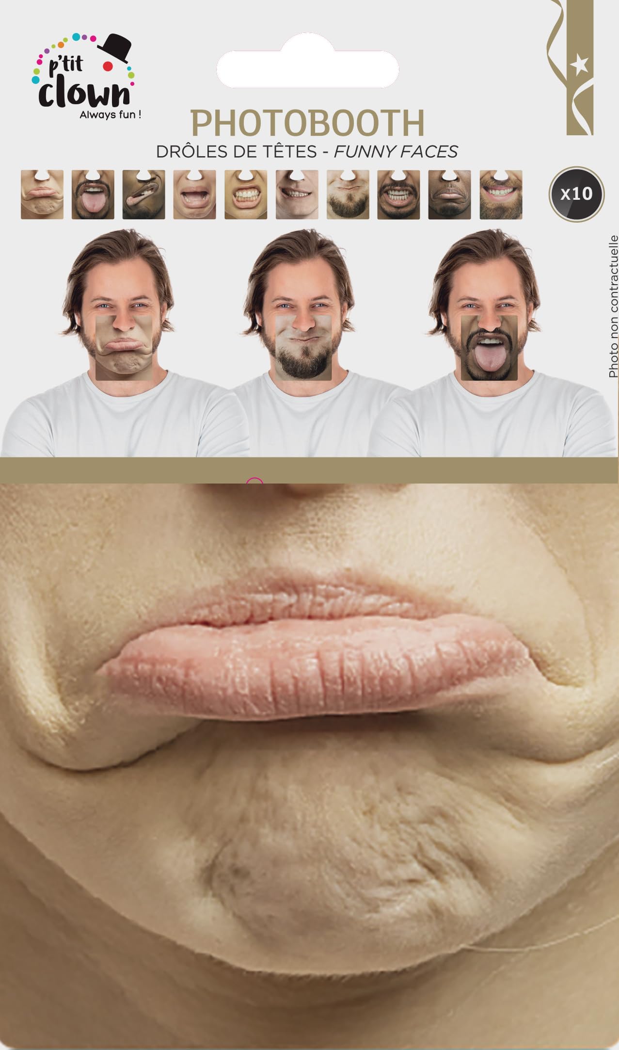p-tit-clown-fotobooth-lustige-k-pfe-10-teilig image 3