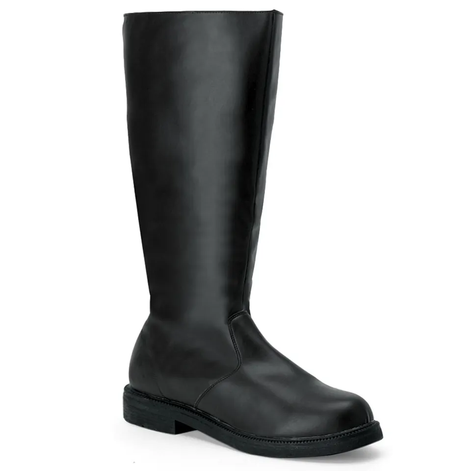 funtasma-captain-100-herren-piraten-kniestiefel-schwarz-2-5-cm-absatz image 1
