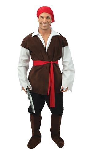 ptit-clown-89125-piratenkost-m-herren-mit-hose-hemd-weste-und-stiefel-berziehern image 7