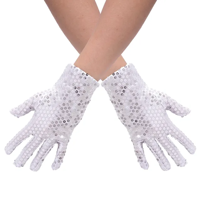 ptit-clown-23911-pailletten-handschuhe-silber image 1