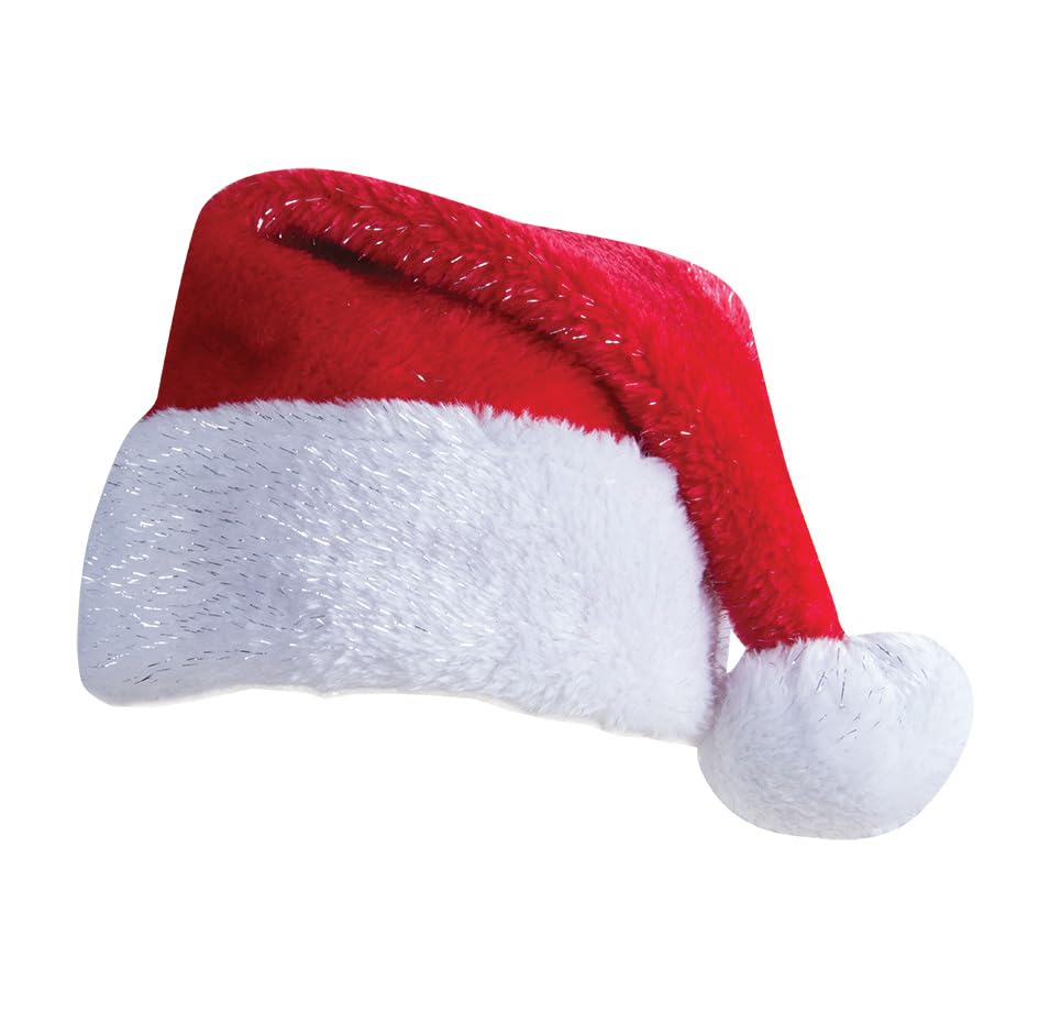 p-tit-clown-weihnachtsmann-m-tze-pl-sch-rot-silber-erwachsene image 5