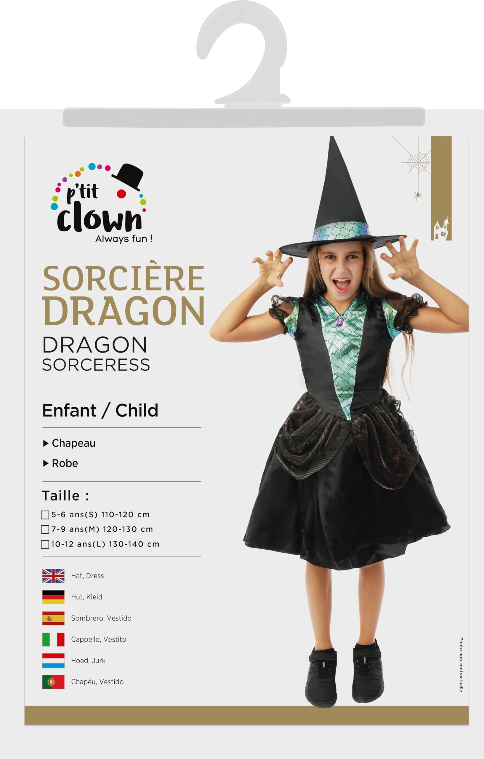p-tit-clown-23104-hexe-drache-kost-m-kinder-10-12-jahre image 5