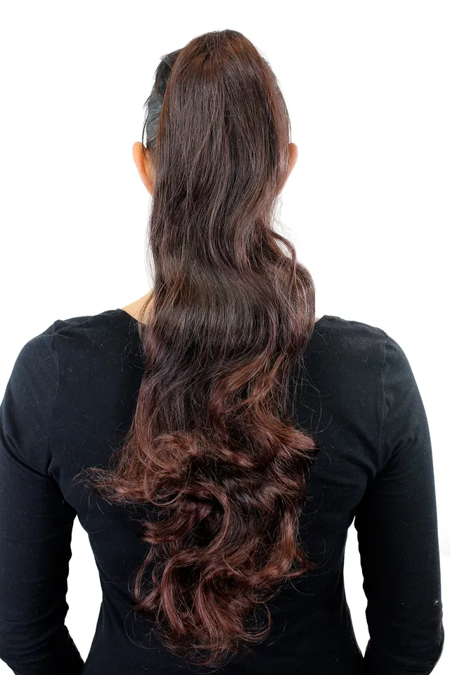 wig-me-up-pferdeschwanz-haarteil-dm21-2t33-dunkelbraun-mix-extra-lang-wellig-mit image 1