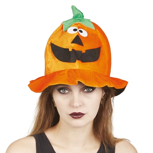 p-tit-clown-k-rbis-hut-orange-erwachsene-halloween image 7