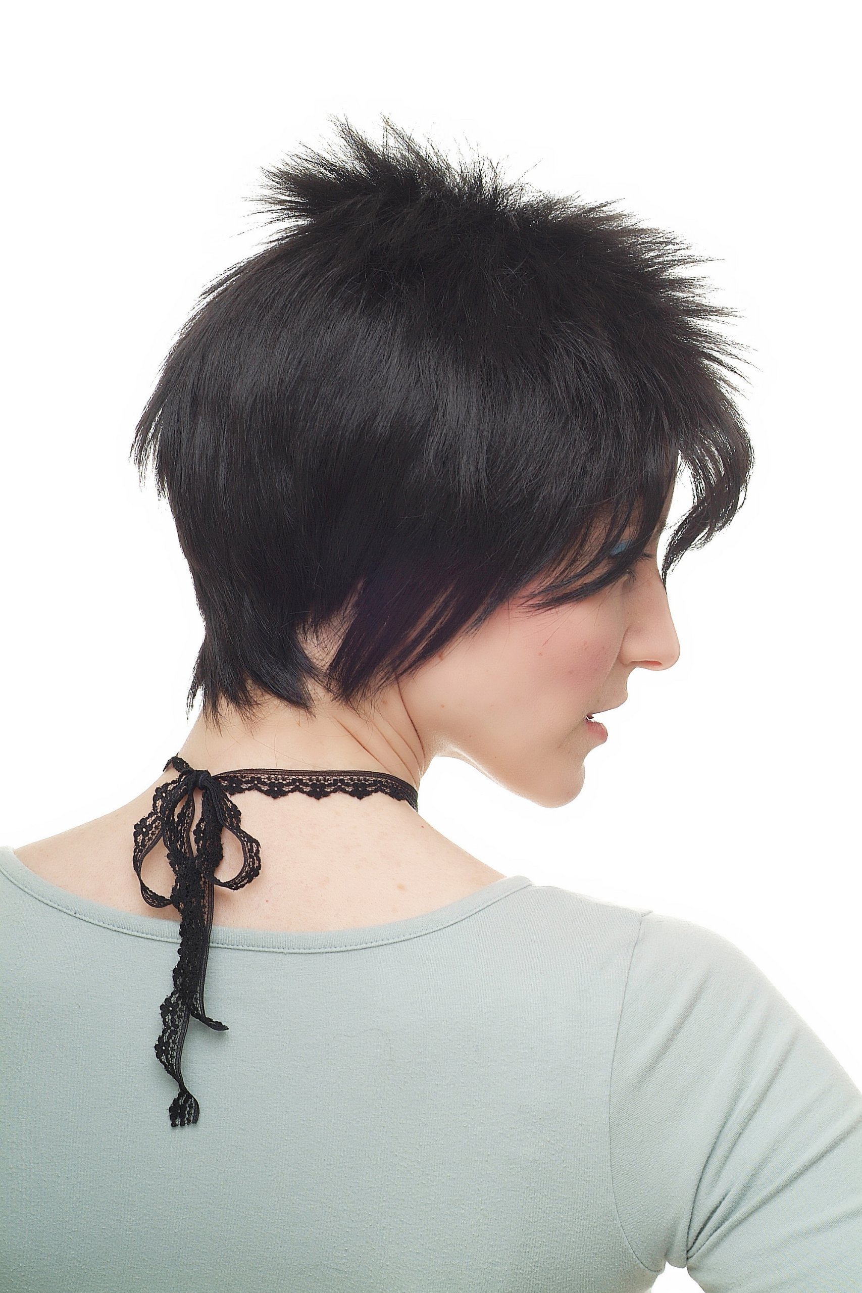 wig-me-up-1246-2-damenper-cke-kurz-80er-retro-punk-wave-schwarz-25-cm image 3