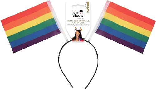 p-tit-clown-haarreif-regenbogen-flaggen-multicolore image 7