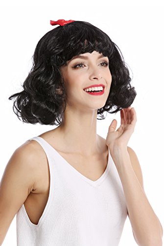 wig-me-up-90866-za103-damenper-cke-halblang-schwarz-wellig-mit-pony-und-roter-sc image 8
