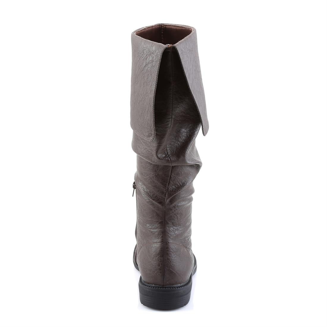 funtasma-robinhood-100-knie-stiefel-braun-mit-stulpe-und-innen-zip image 4