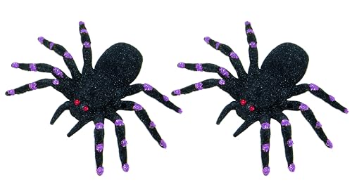 p-tit-clown-spinnen-11-cm-gold-violett-2er-set-deko image 7
