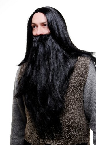 wig-me-up-pw0210-p103-per-cke-und-bart-set-schwarz-lang image 6