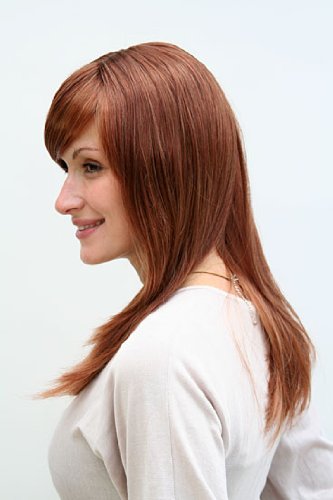 wig-me-up-3119-33tr-per-cke-braun-haselnussbraun-glatte-lange-haare-mit-pony image 6