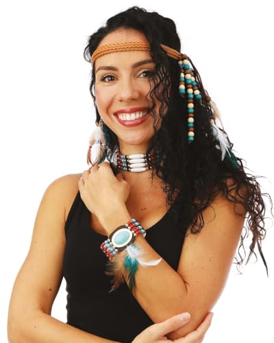 p-tit-clown-schmuck-set-damen-4-teilig-polyester image 7
