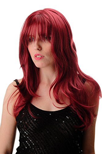 wig-me-up-gfw821al-39-damenper-cke-lang-glatt-granatrot-pony-55-cm image 7