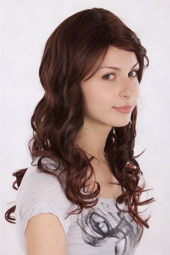 wig-me-up-3258-2t33-damenper-cke-kastanienbraun-locken-50-cm image 6
