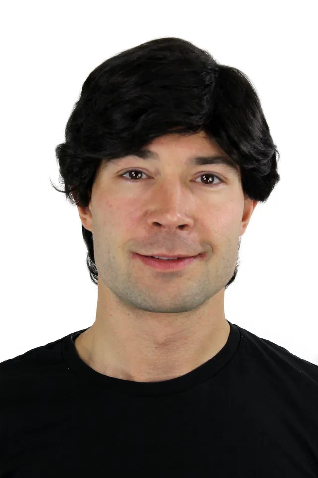 wig-me-up-gfw355a-2-m-nner-per-cke-schwarz-kurz-glatt-mit-scheitel image 1