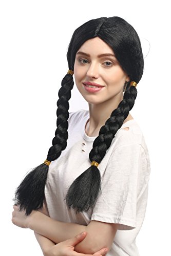 wig-me-up-91086-za103-damen-per-cke-schwarz-mit-dicken-z-pfen-55-cm image 6
