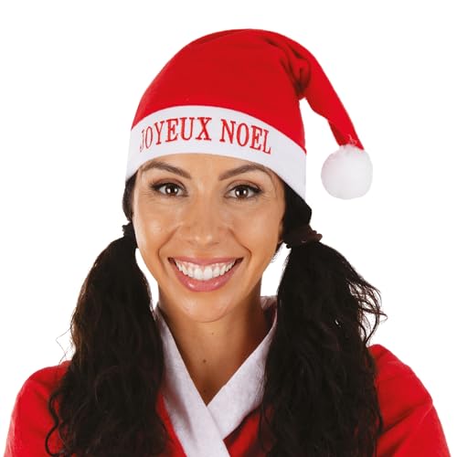 ptit-clown-weihnachtsmann-m-tze-frohe-weihnachten-erwachsene-rot-wei image 8