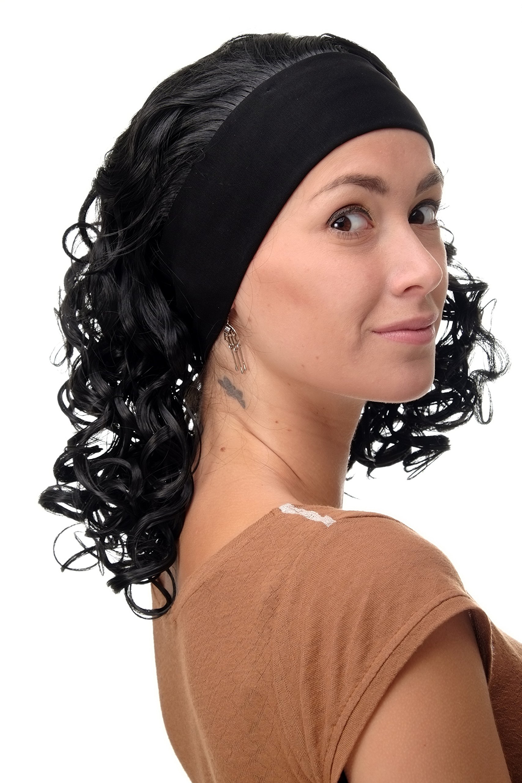wig-me-up-bro-704-1b-damenper-cke-stirnband-locken-schwarz-35-cm image 3