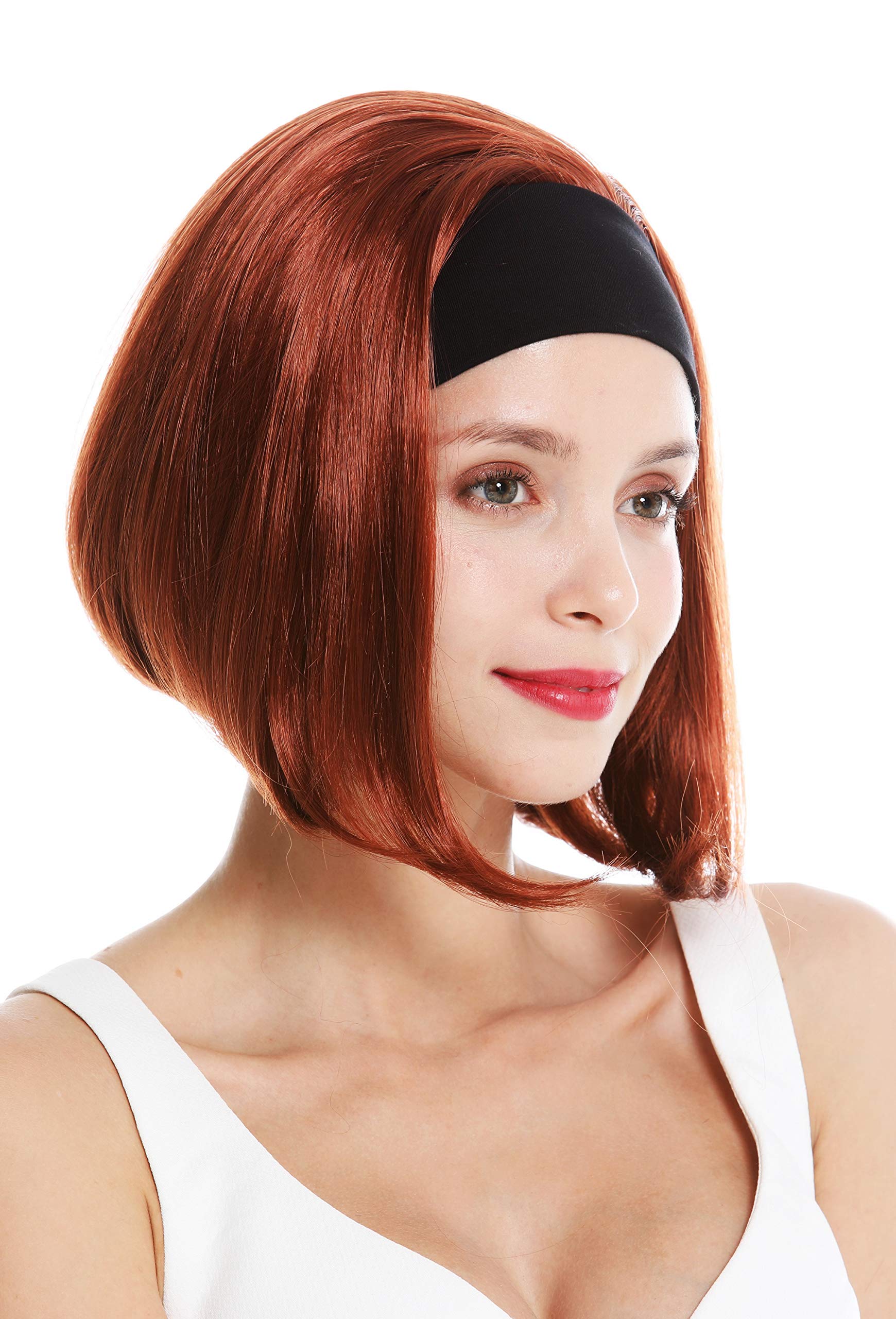 wig-me-up-gfw948-h-1-stirnband-per-cke-schwarz-kurz-30-cm-80er-retro image 8