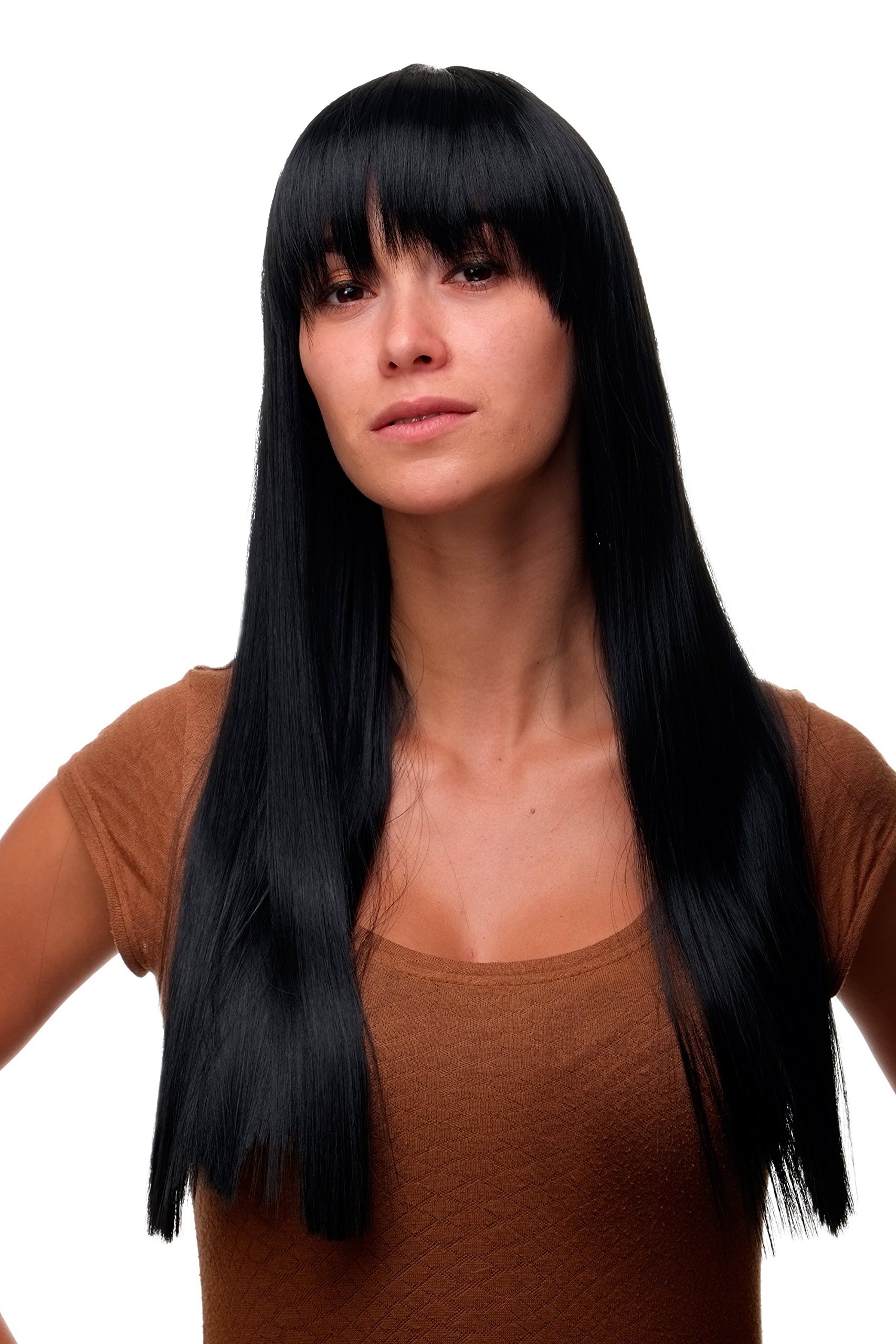wig-me-up-gfw373-lg26-lange-glatte-per-cke-blond-mit-pony image 5