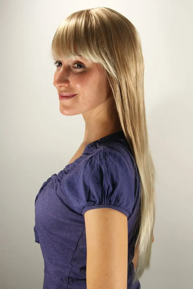 wig-me-up-la033-27t88-damenper-cke-lang-blond-gestr-hnt-70-cm-mit-pony image 1
