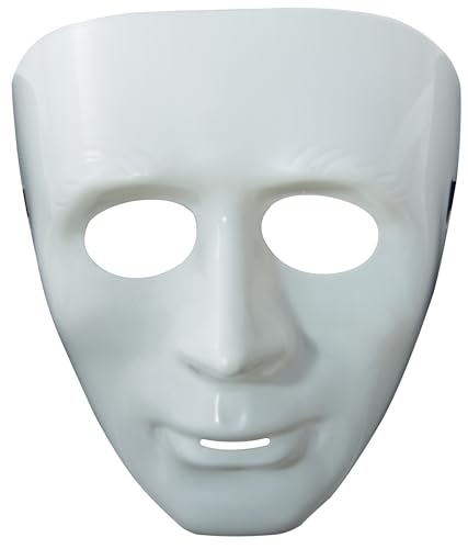 ptit-clown-re14252-gesichtsmaske-erwachsene-starr-wei image 4