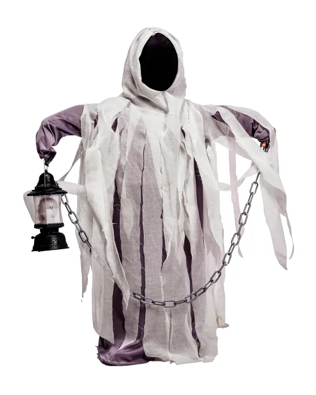 p-tit-clown-spectre-geister-kinderkost-m-mit-kleid-und-kapuze image 1