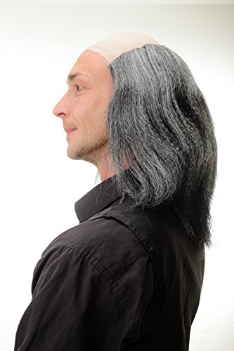 wig-me-up-4232-p103-68-halbglatze-per-cke-schwarz-grau-igor-einstein-40-cm image 6