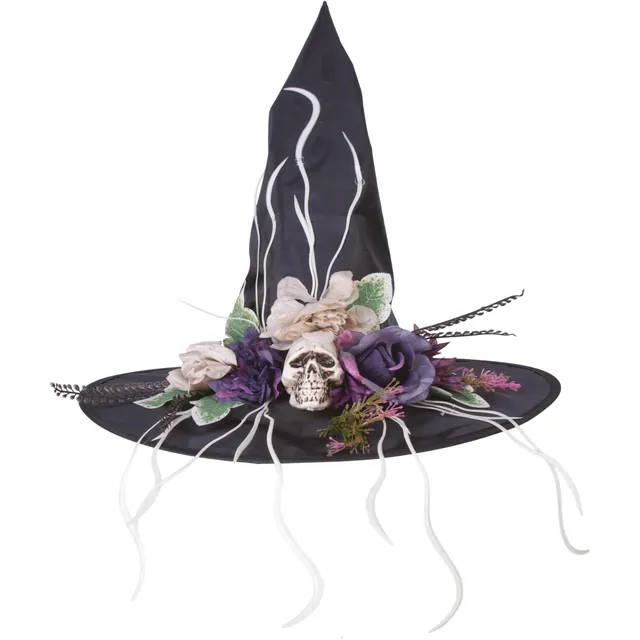p-tit-clown-hexenhut-damen-kost-m-accessoire-f-r-halloween image 1
