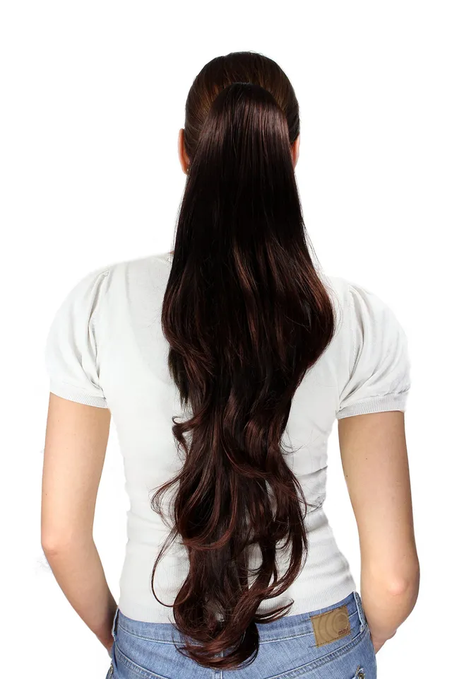 wig-me-up-t117-2t33-haarteil-br-nett-sehr-lang-gewellt image 1