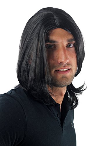 wig-me-up-gfw891-1b-herrenper-cke-lang-schwarz-mit-mittelscheitel-rockstar image 8