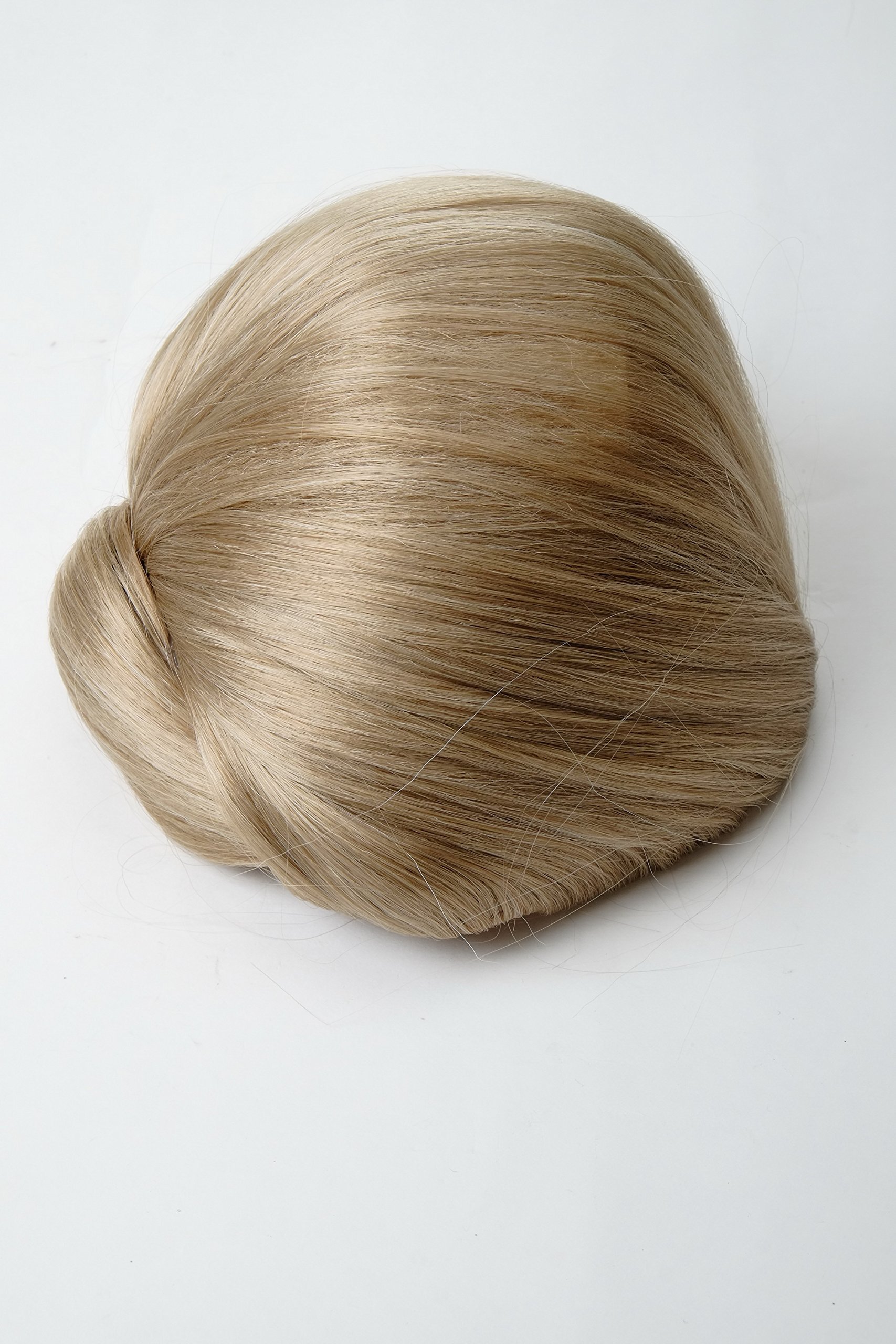 wig-me-up-q399bobo-24-dutt-haarteil-halbper-cke-turmfrisur-blond-aschblond image 3