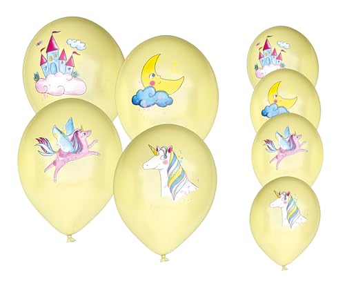 p-tit-clown-re22465-luftballon-set-einhorn-30-cm-8-st-ck image 5