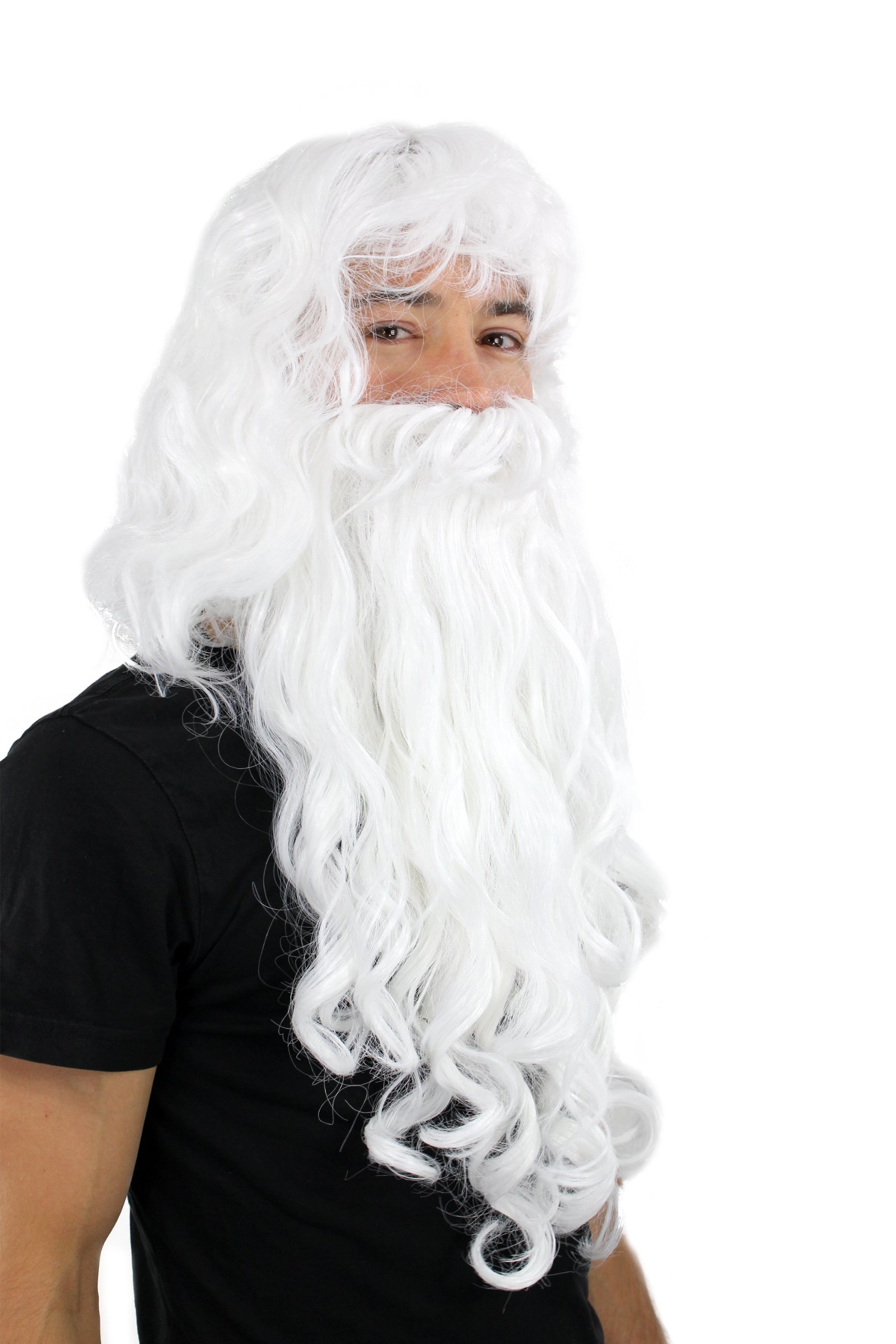 wig-me-up-pw0187-p60-per-cke-und-bart-wei-lockig-weihnachtsmann-zauberer image 2