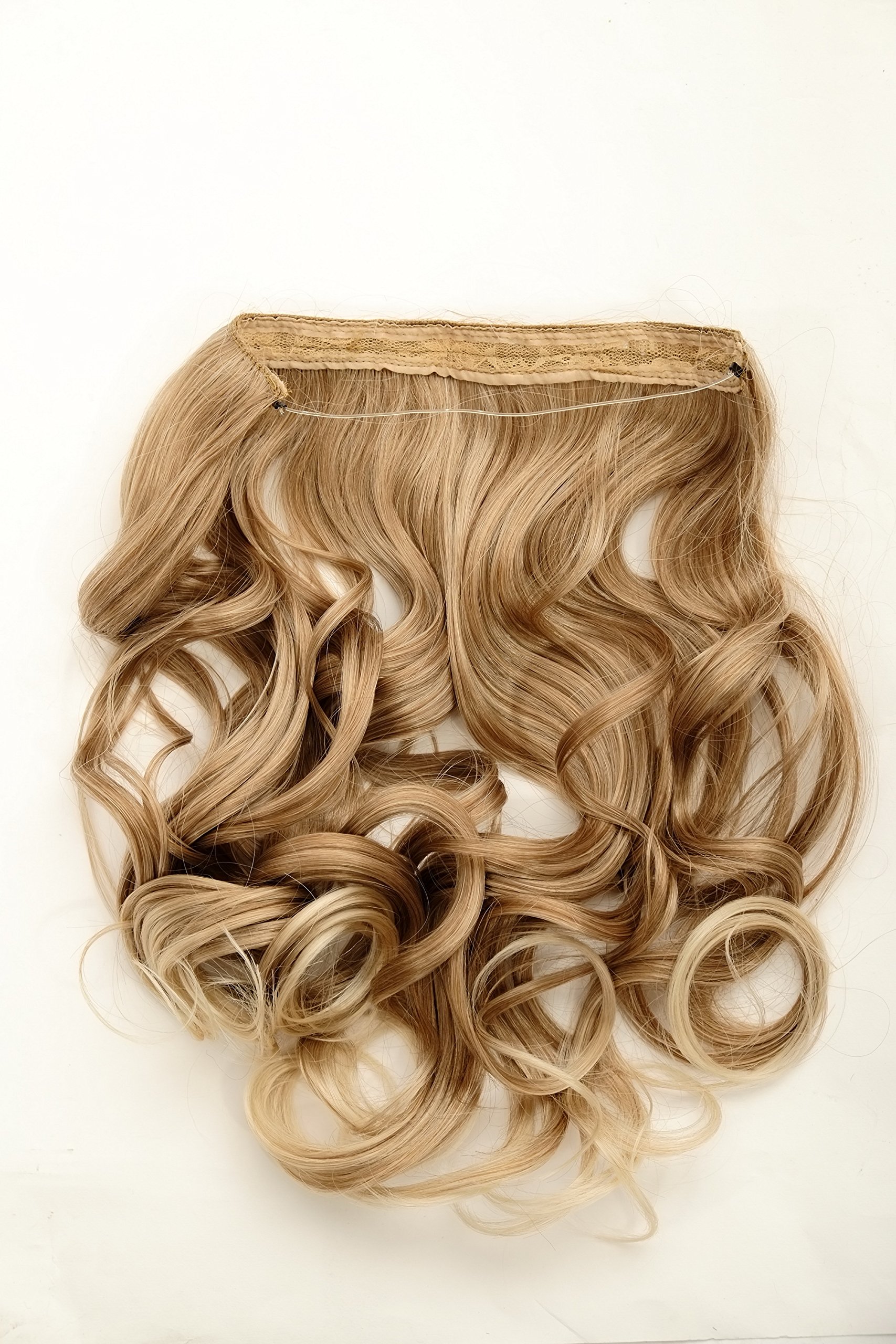 wig-me-up-l30157-27t613-einflip-extension-lockig-blond-45-cm image 2