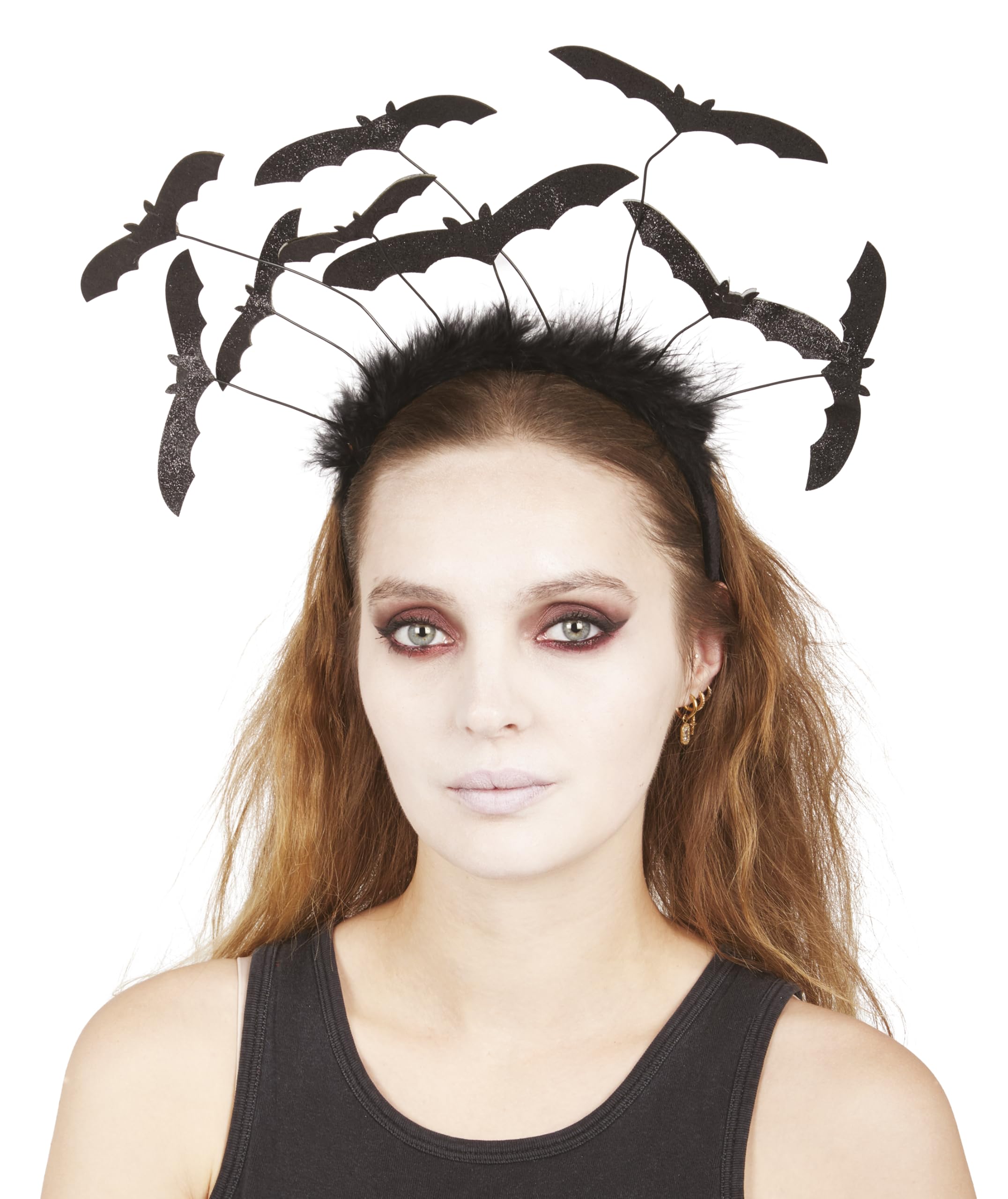 p-tit-clown-fledermaus-haarreif-schwarz-vampir-halloween-accessoire image 1