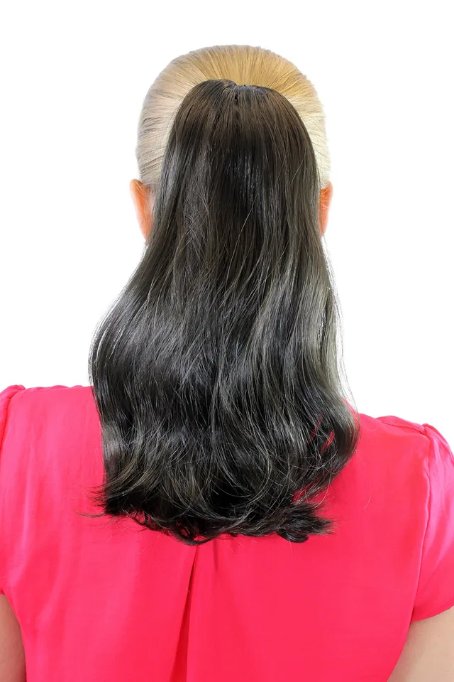 wig-me-up-xf-0048-8-haarteil-zopf-braun-volumin-s-30-cm-butterfly-clip image 1