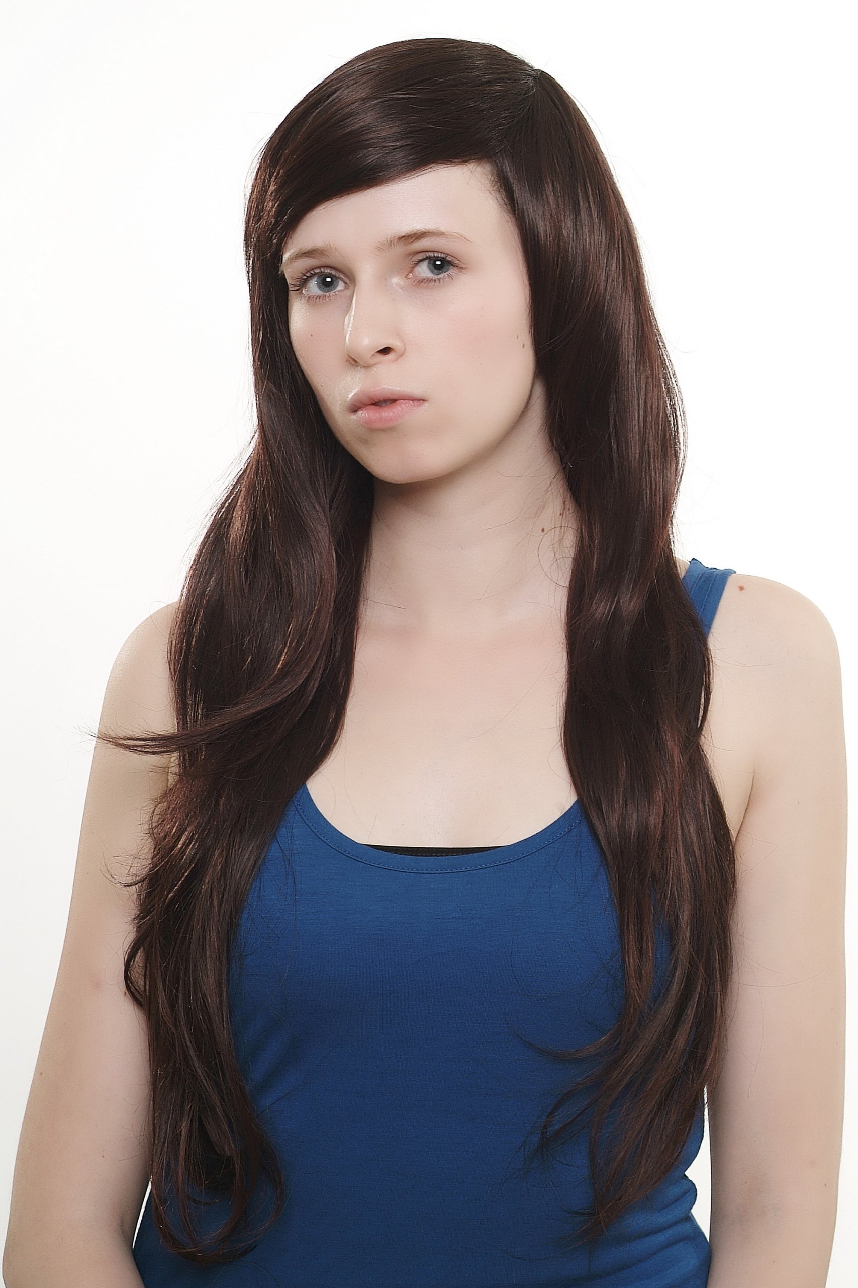 wig-me-up-3435-damenper-cke-extra-lang-glatt-dunkelbraun-mix image 2