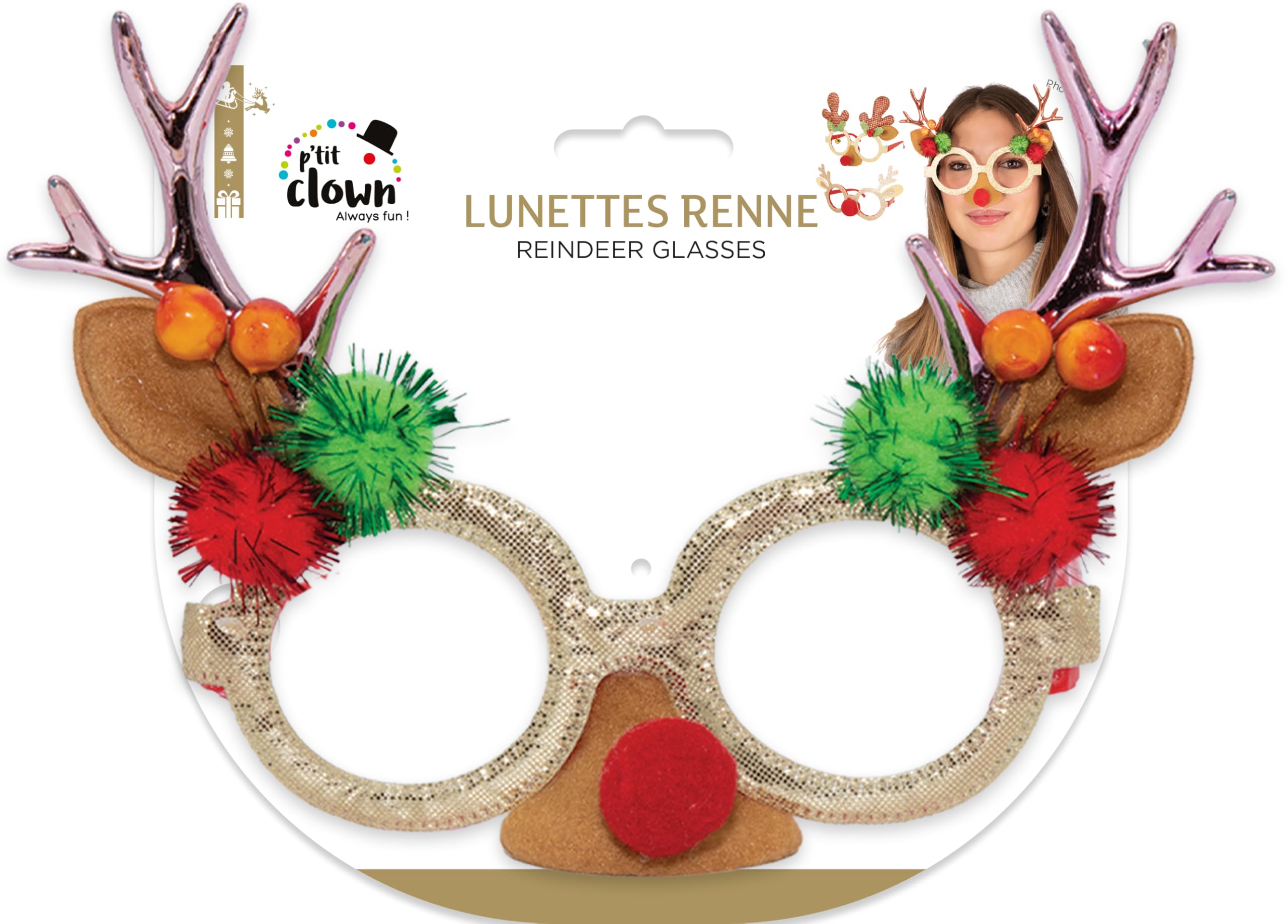 ptit-clown-rentier-brille-weihnachten-zufallsmodell image 3