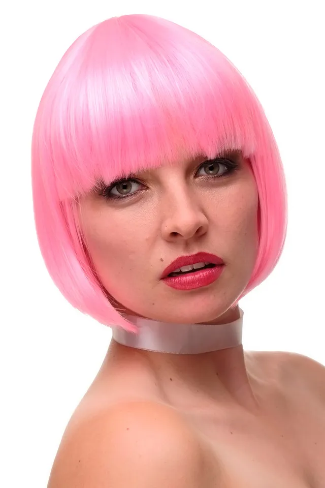 wig-me-up-gf-w248f-damenper-cke-kurz-bob-25-cm-pink-mix-pony image 1