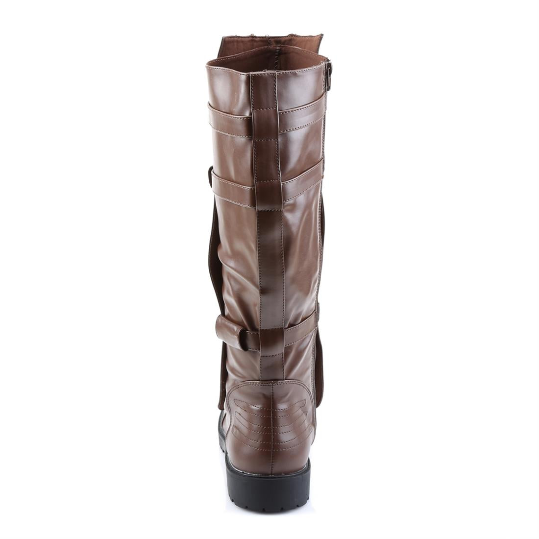 funtasma-walker-130-herren-knie-stiefel-schwarz-superhero-boots-aus-kunstleder-m image 4