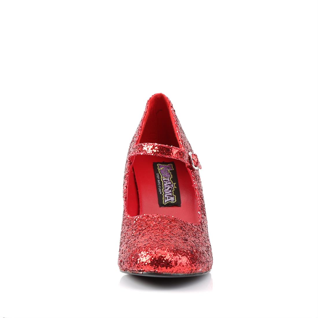 funtasma-glinda-50g-glitzer-mary-jane-pumps-rot-mit-7-6-cm-absatz image 2
