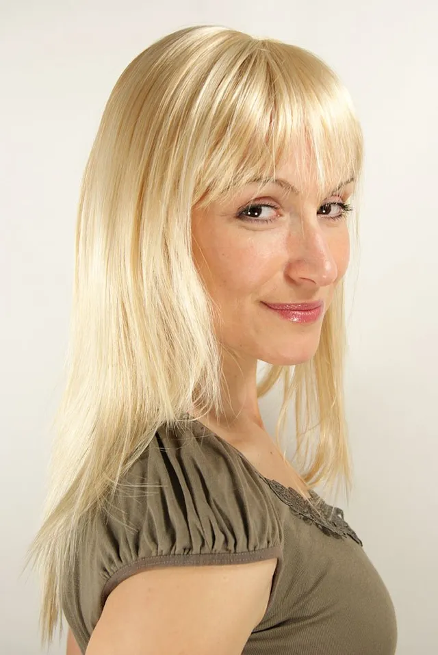 wig-me-up-la032-611-blond-per-cke-glatt-mit-pony-50-cm image 1
