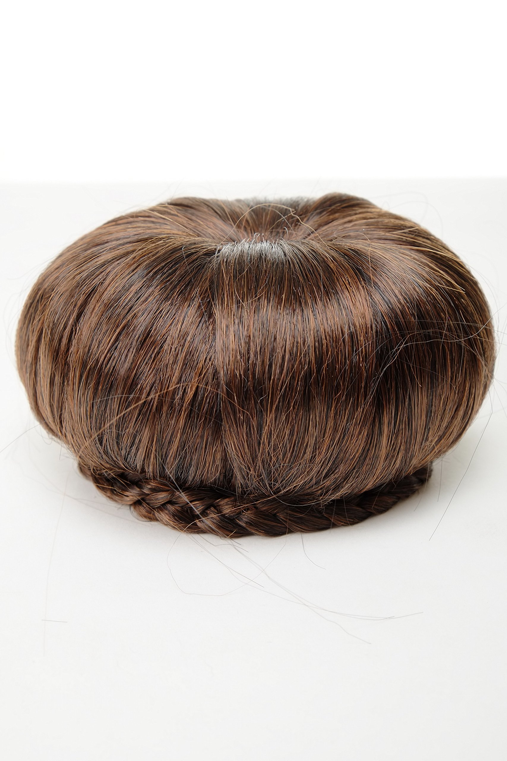 wig-me-up-n372-2-haarteil-dutt-haarknoten-50er-60er-vintage-schwarz-12-cm image 4