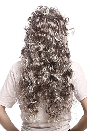 wig-me-up-dh1562-p4tp613-barock-per-cke-lang-locken-braun-grau-75-cm image 7