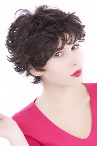 wig-me-up-gfw354-f2-33-kurzhaar-per-cke-schwarz-mit-braunen-spitzen image 8