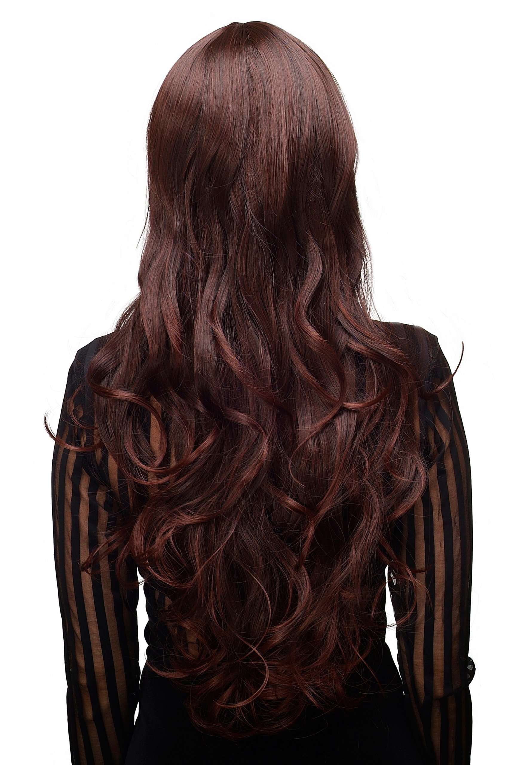 wig-me-up-h9101-damenper-cke-lang-gewellt-65-cm-mahagoni-braun-2t33-mit-pony image 4