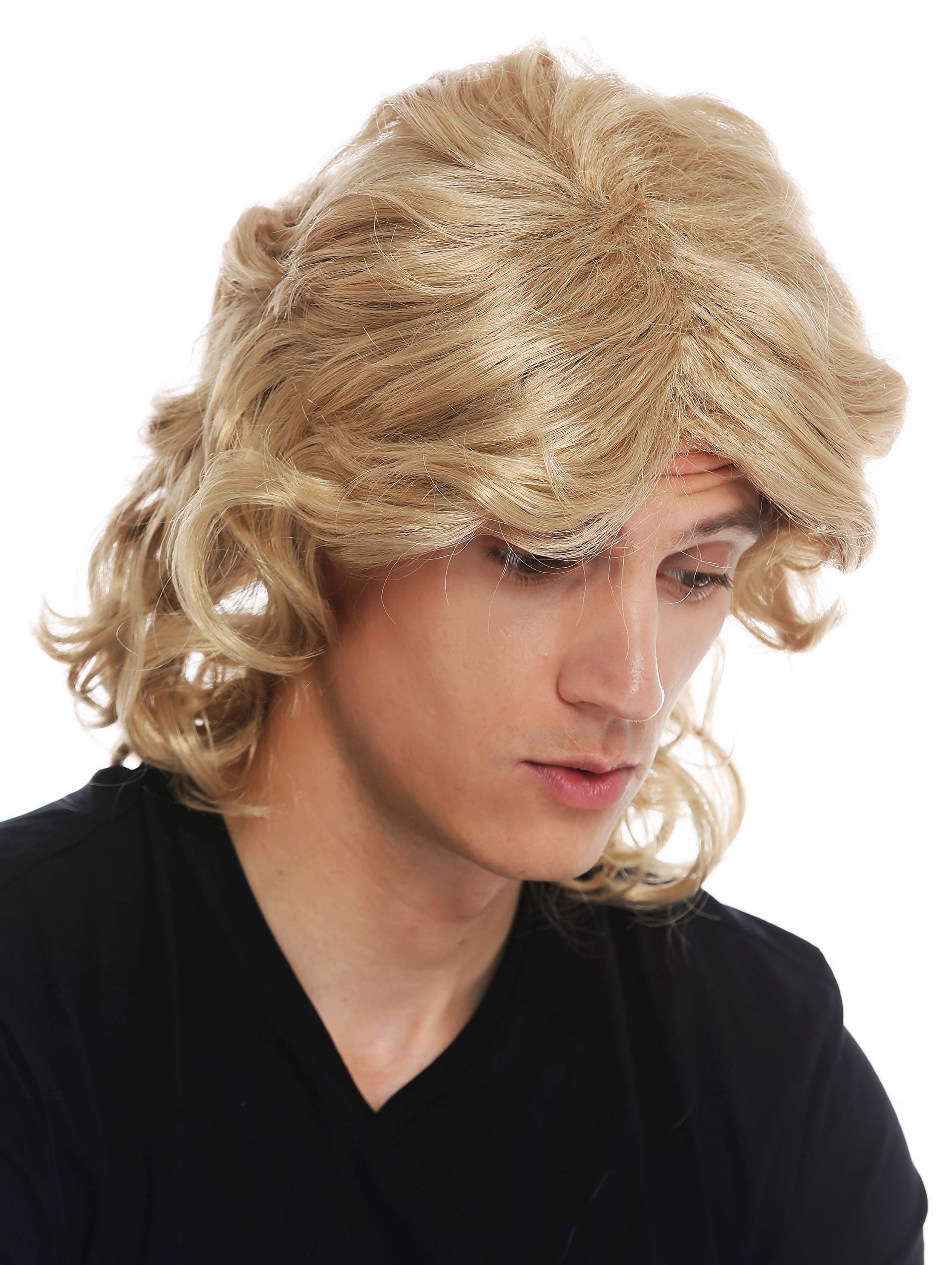 wig-me-up-f26722-za82a-herren-per-cke-lang-gewellt-karamellblond-mit-mittelschei image 5