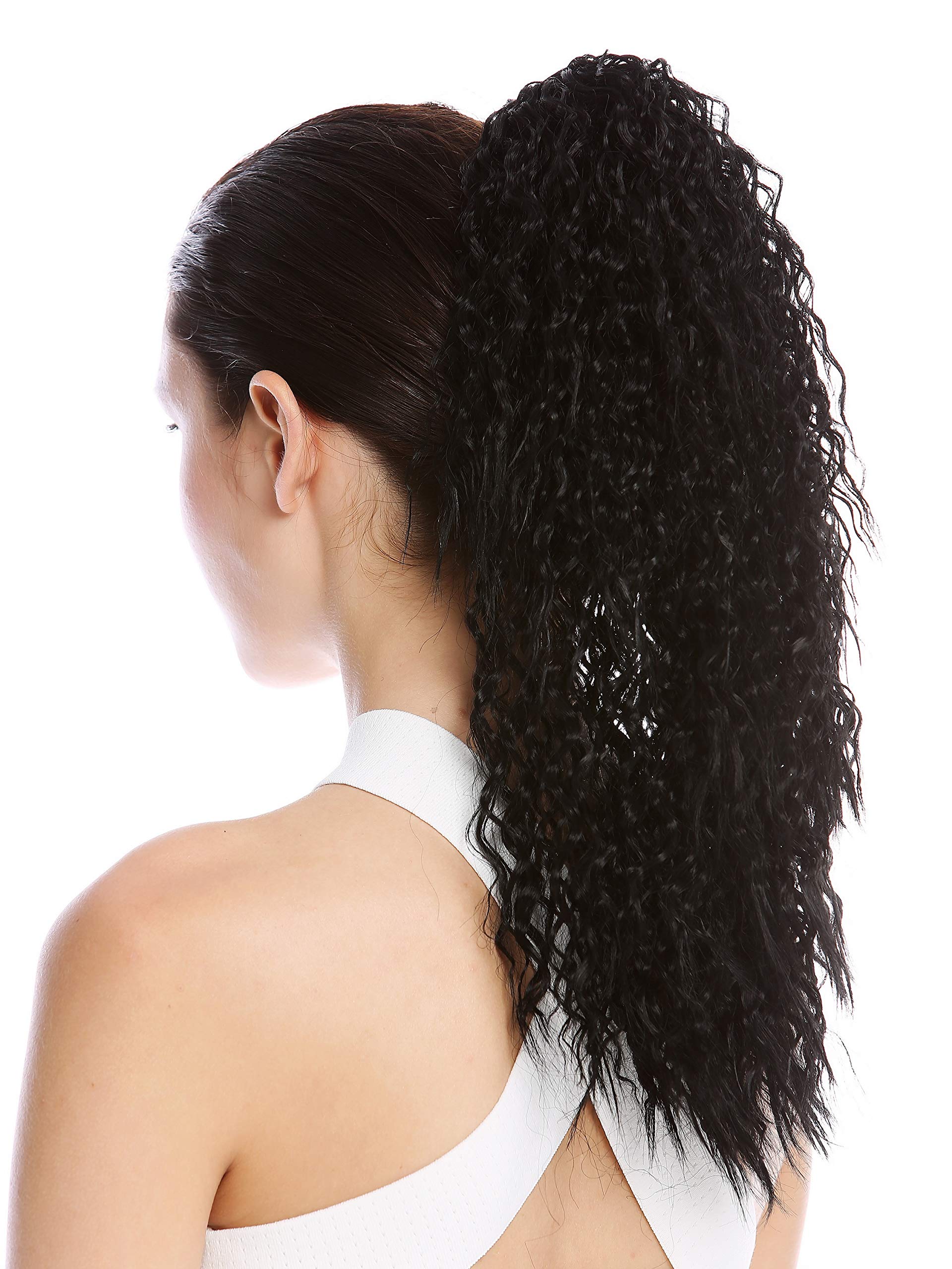 wig-me-up-n609-v-1-haarteil-pferdeschwanz-lockig-schwarz-45-cm image 1