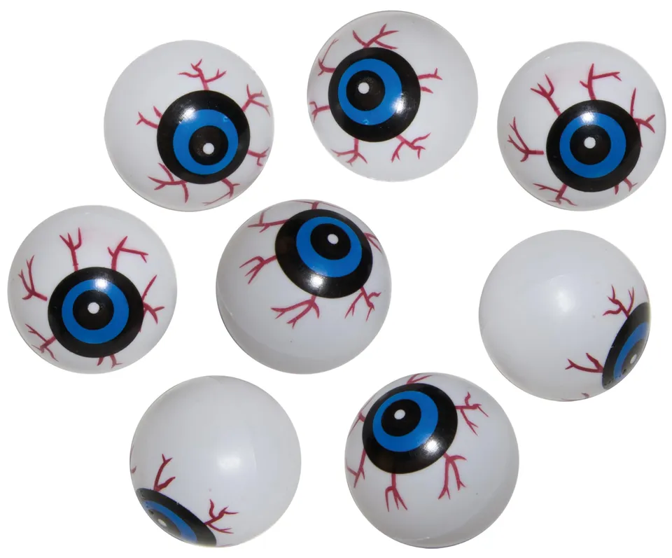ptit-clown-halloween-deko-augen-kunststoff-8er-pack-3-2-cm image 1